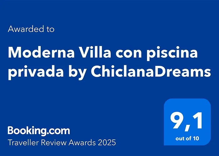 Moderna Villa Con Piscina Privada By Chiclanadreams